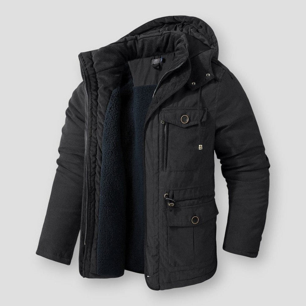 Sky Madrid Wayne Premium Fleece Hooded Jacket