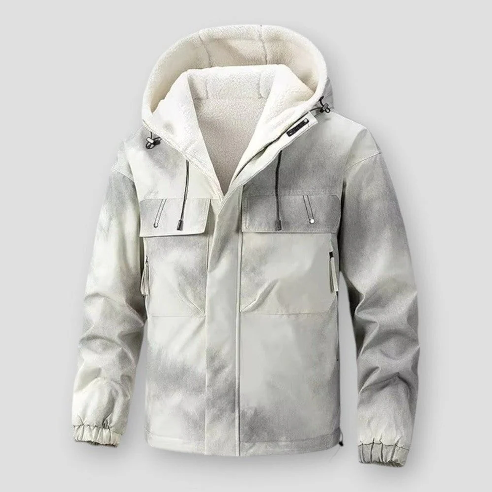 Saint Morris Douglas Reversible Fleece-Lined Hooded Jacket