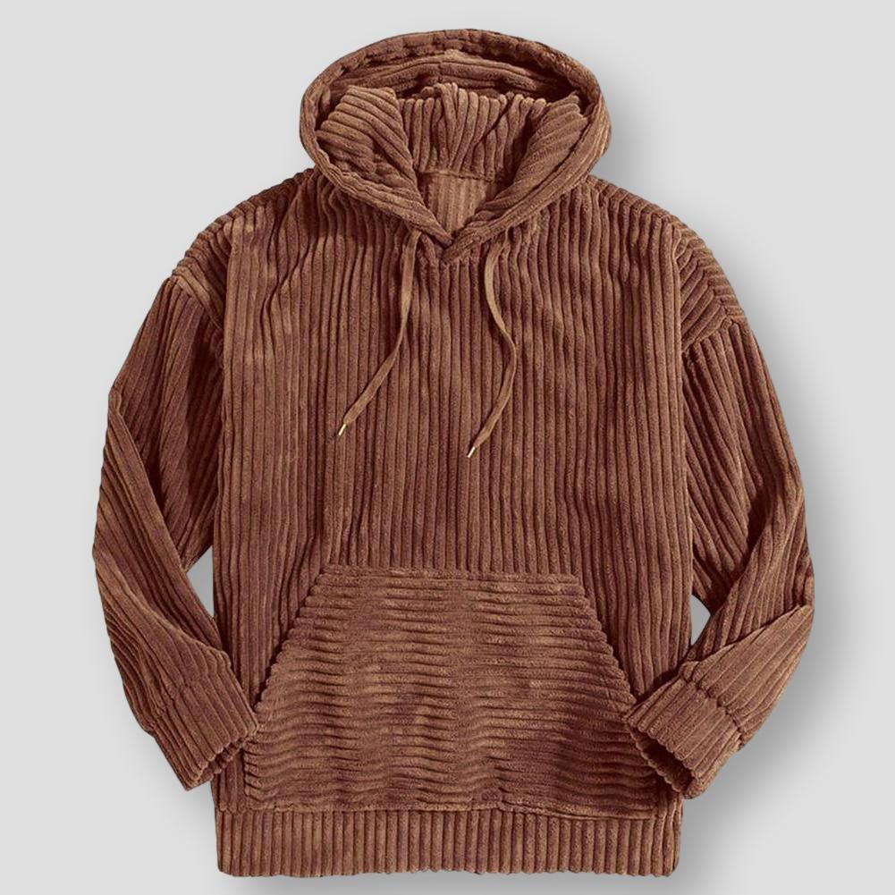 Sky Madrid Fleece Kangaroo Hoodie