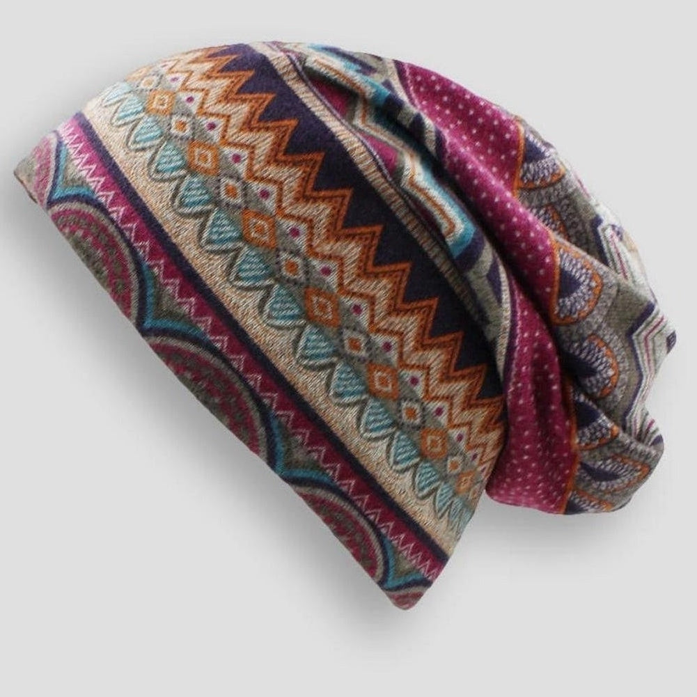 Sky Madrid Oaxaca Graphic Beanie