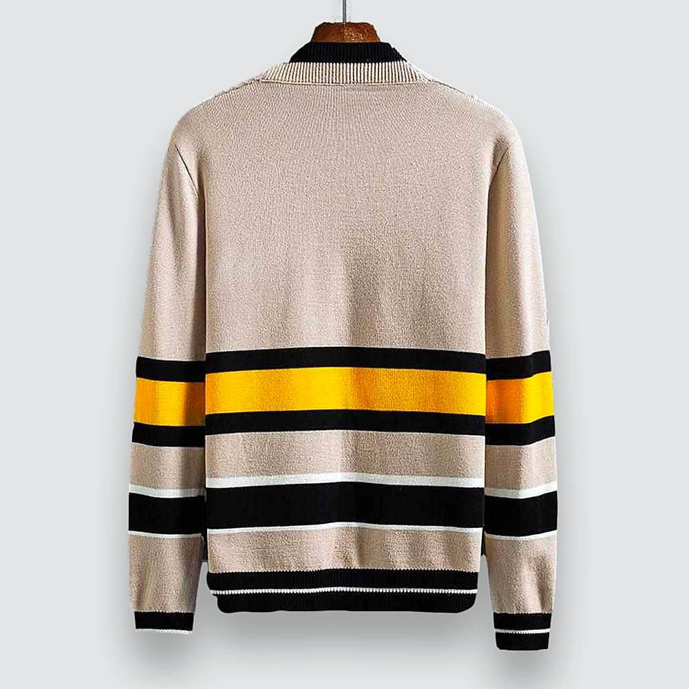 Saint Morris Graphic Loose Cardigan