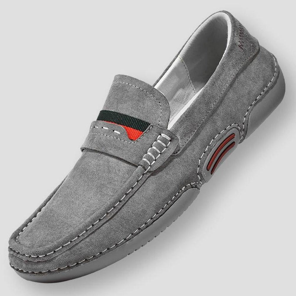 Saint Morris Suede Driving Shoes