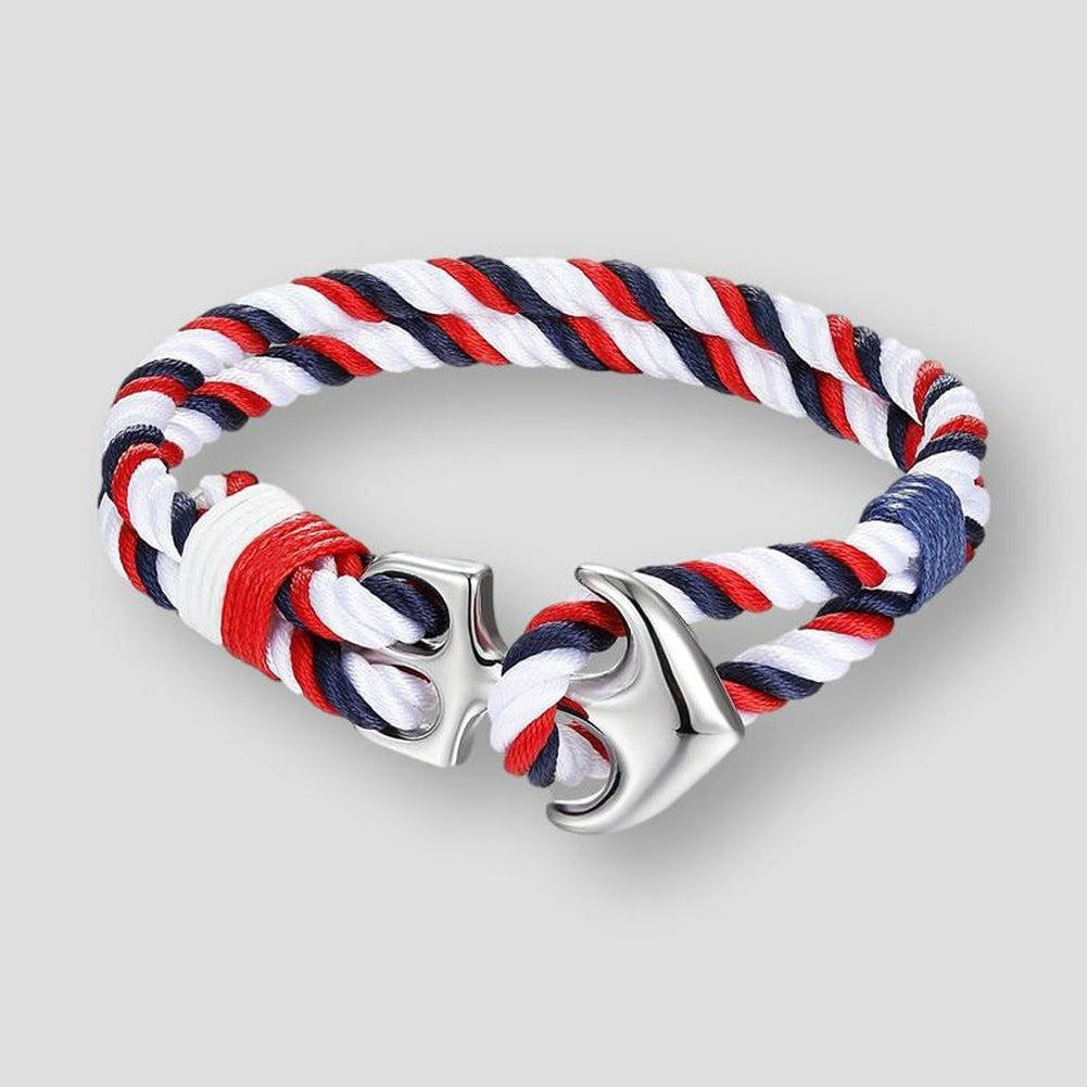 Saint Morris Anchor Rope Bracelet