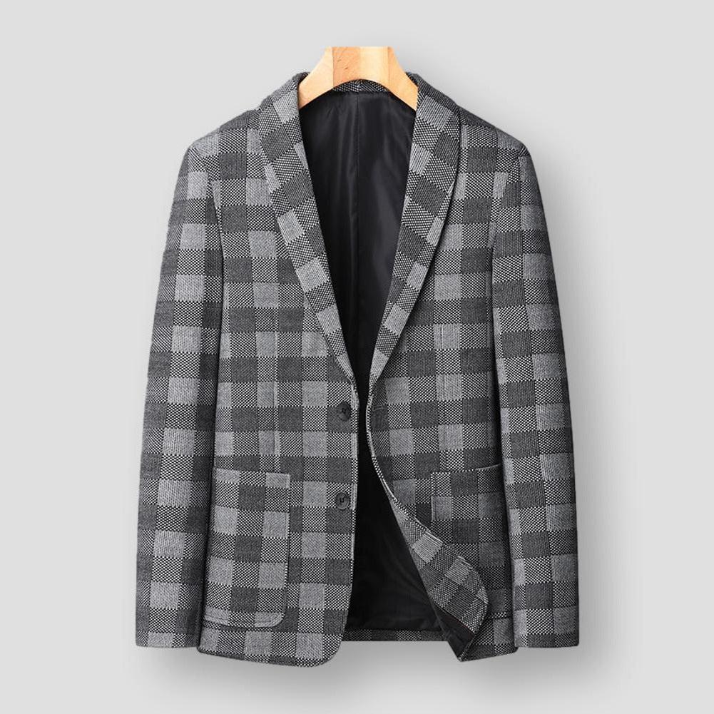 Saint Morris Lamar Plaid Blazer