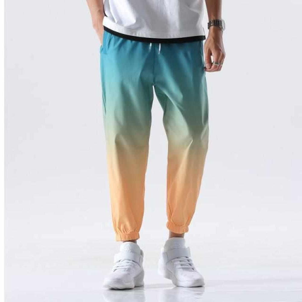 Saint Morris Elastic Gradient Sweatpants