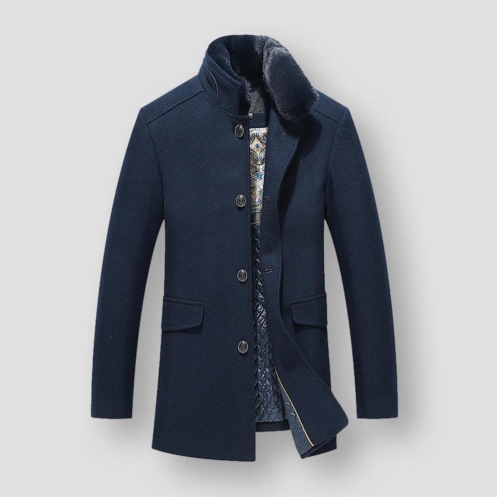 Saint Morris Oberon Fur Coat