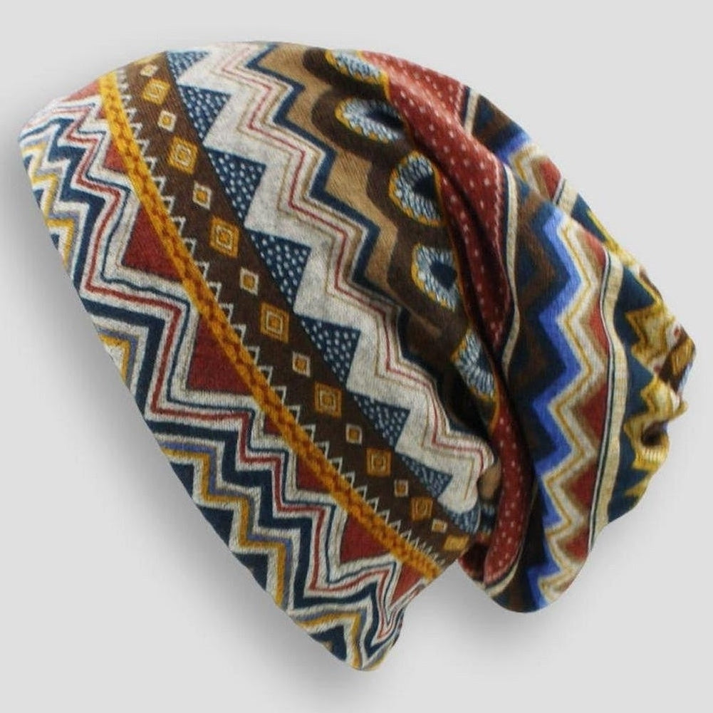 Sky Madrid Oaxaca Graphic Beanie