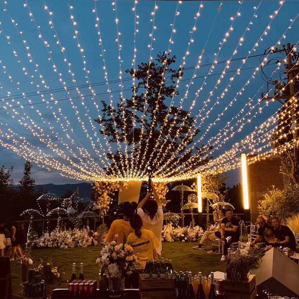 Outdoor String Lights, Patio, Garden, Backyard, Wedding
