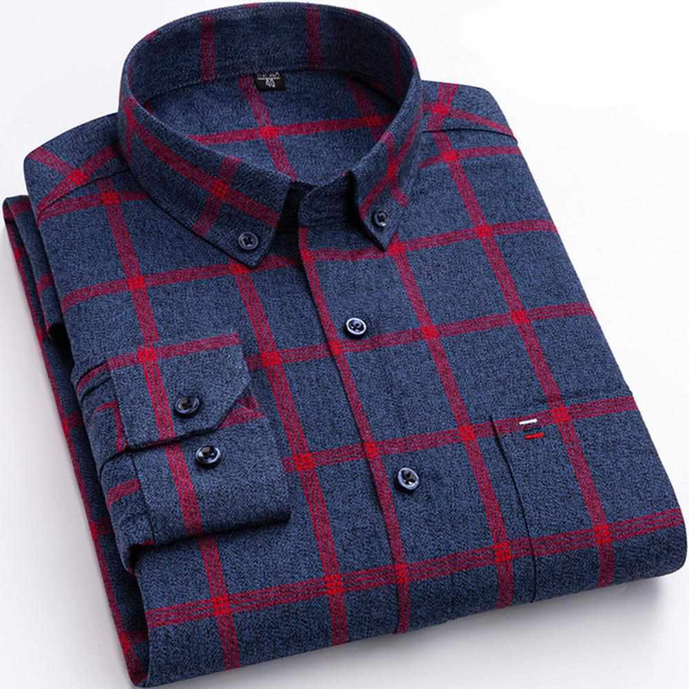 Sky Madrid Plaid Button-Down Shirt