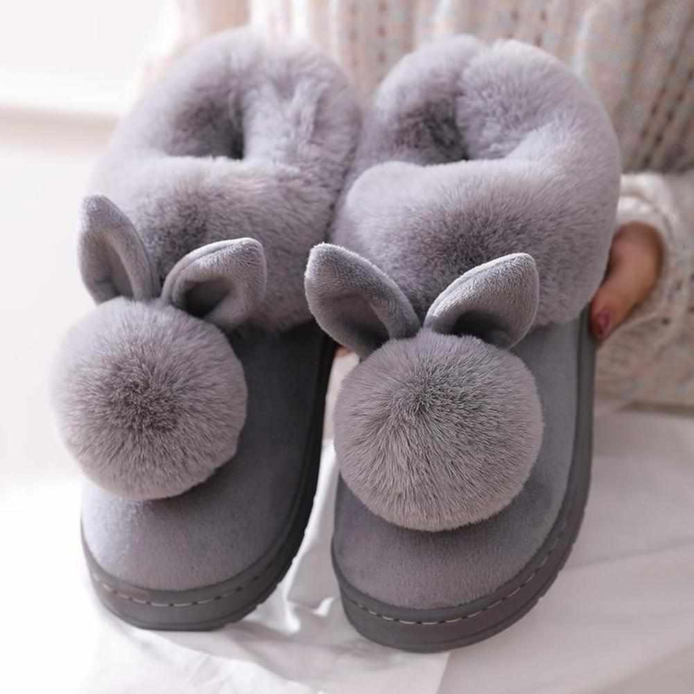 Saint Morris Fluffy Rabbit Slippers