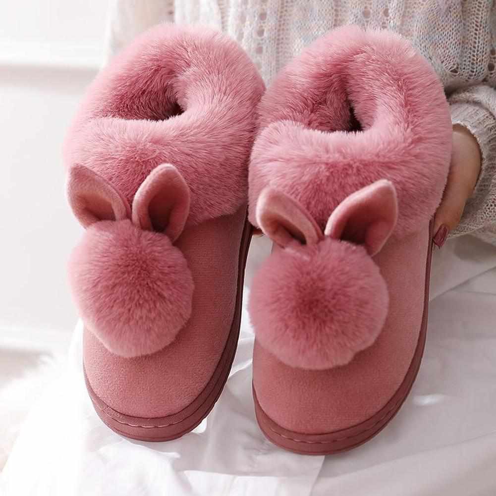 Saint Morris Fluffy Rabbit Slippers