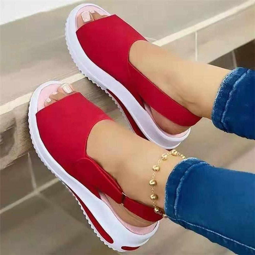 North Royal Open-Toe Leather Sandals