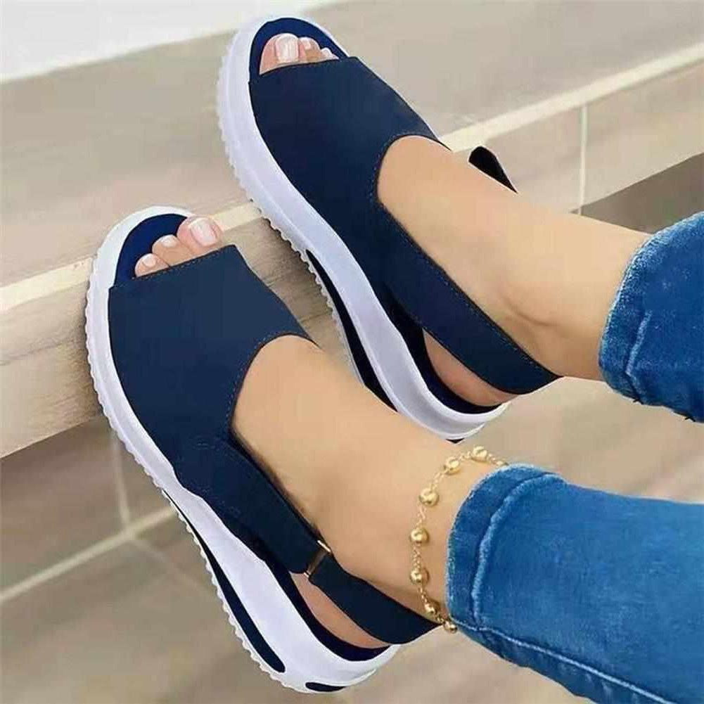 North Royal Open-Toe Leather Sandals