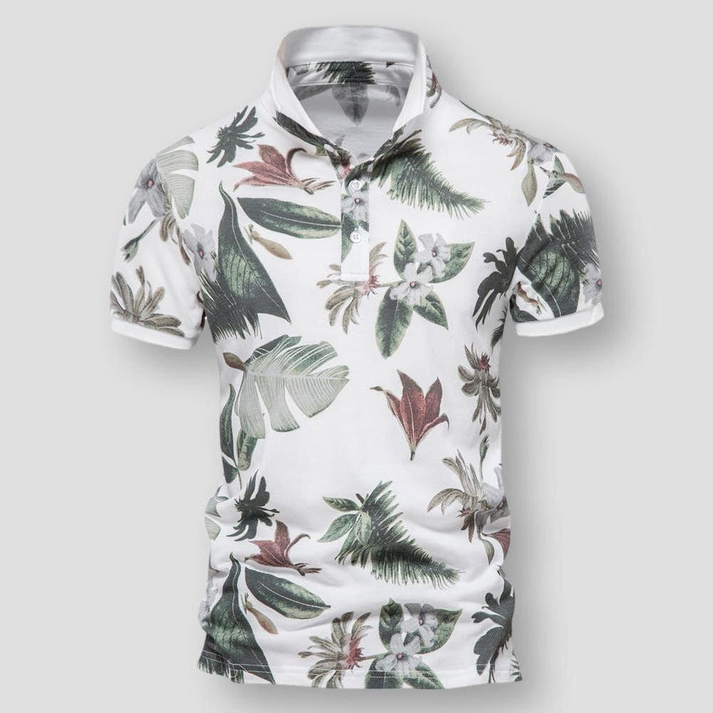 Saint Morris Floral Polo Shirt