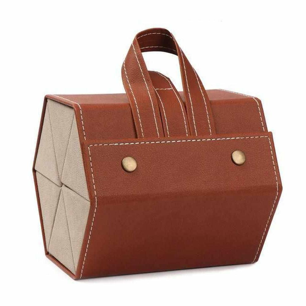 Sky Madrid Portable Leather Eyewear Case