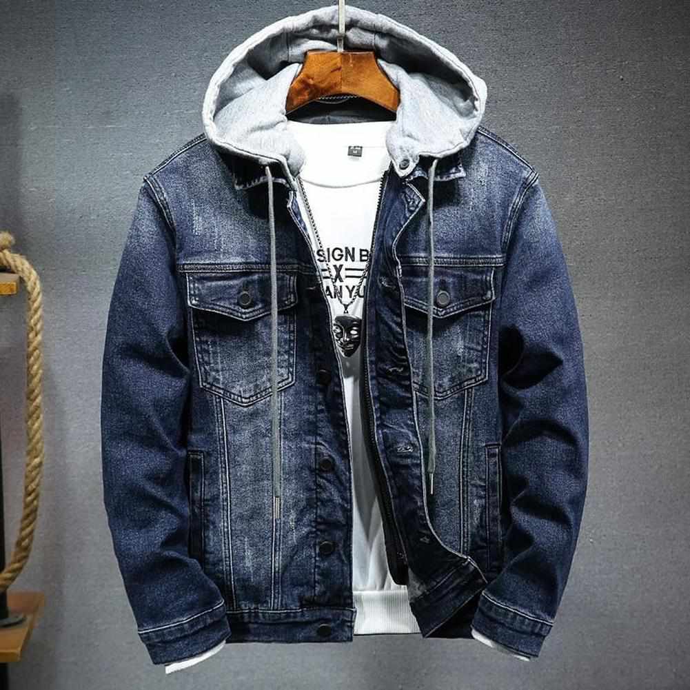 Sky Madrid Hooded Denim Jacket