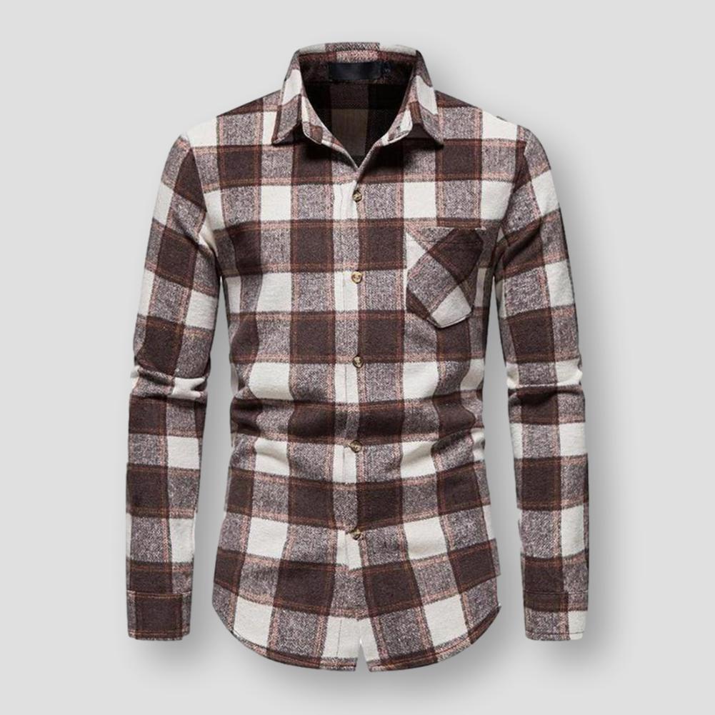 Sky Madrid Flannel Checkered Shirt