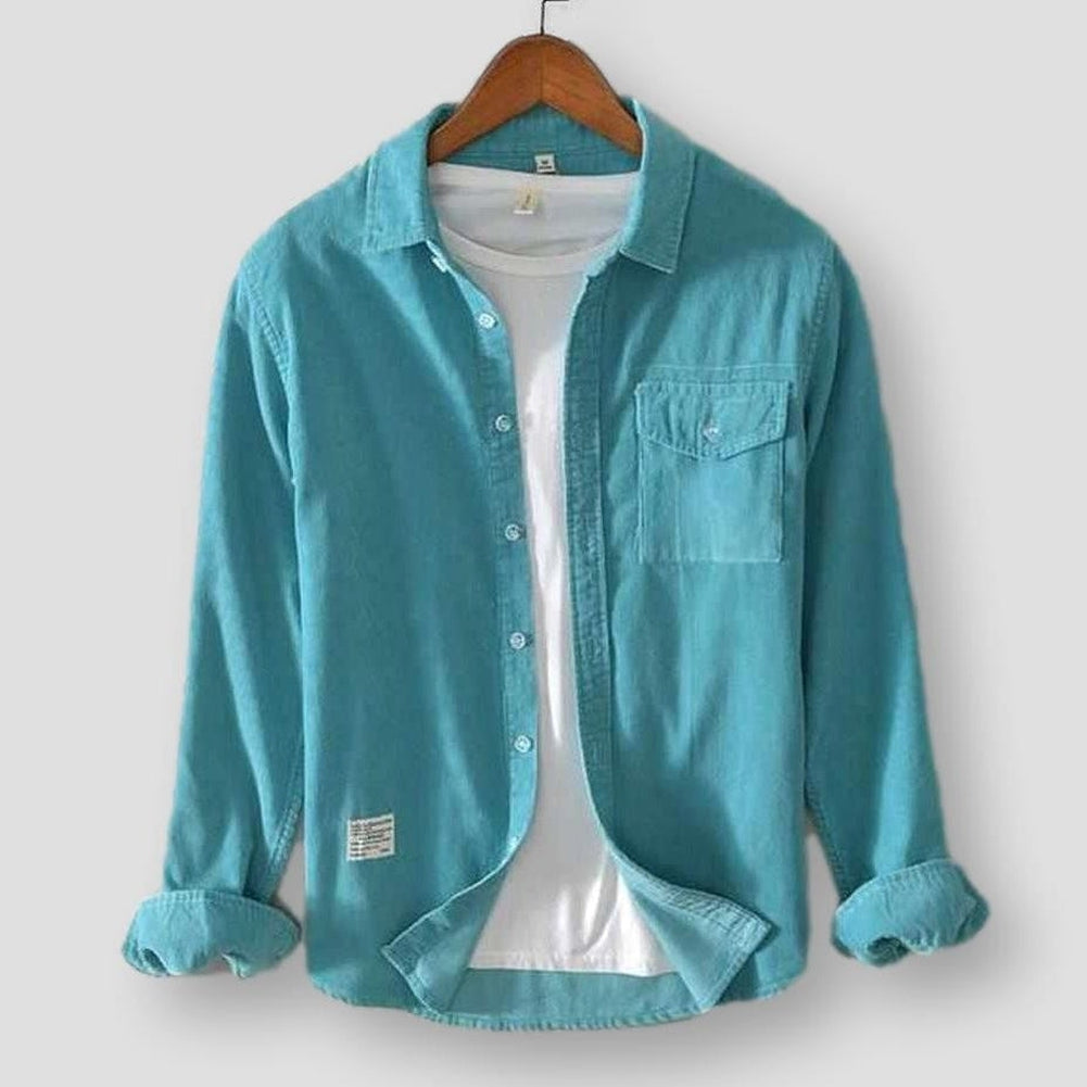 Saint Morris Flannel Pocket Shirt