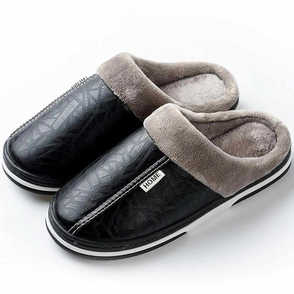 Saint Morris Leather Slippers