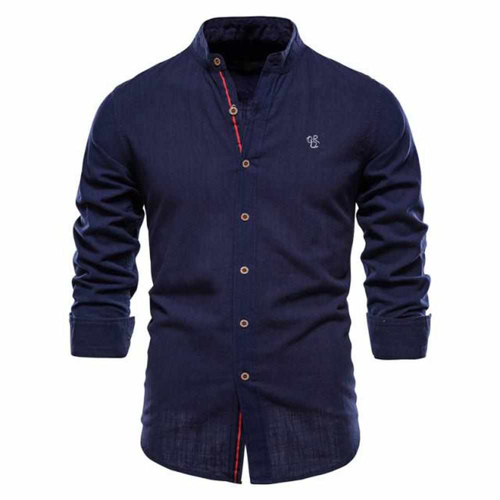 Sky Madrid Linen Long Sleeve Shirt