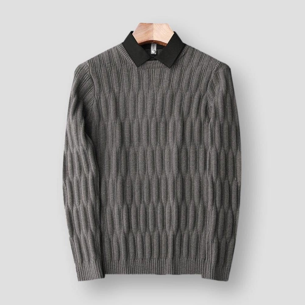 Sky Madrid Eaton Knitted Pullover