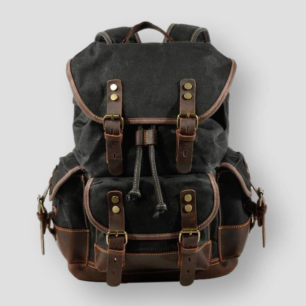 Sky Madrid Waterproof Canvas Backpack