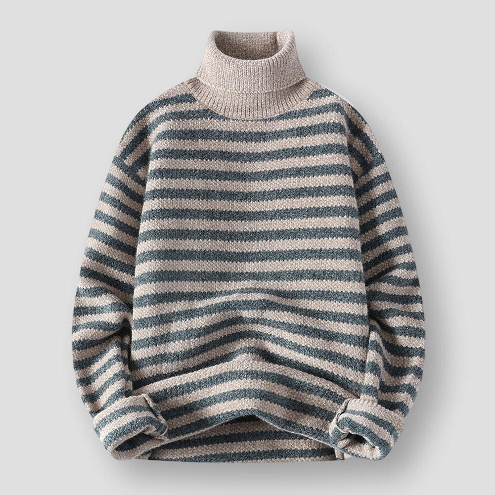 Sky Madrid Conroe Striped Sweater