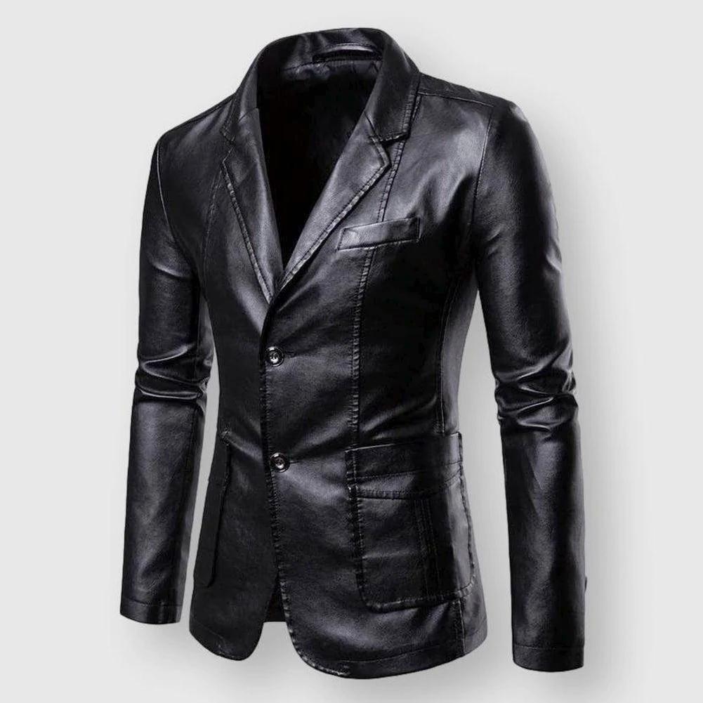Saint Morris Reims Leather Jacket