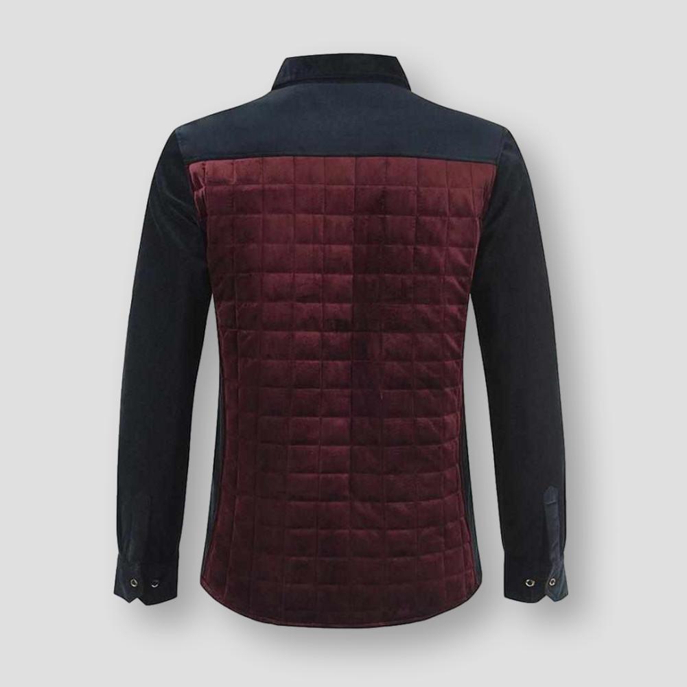 Sky Madrid Patchwork Quilted Jacket