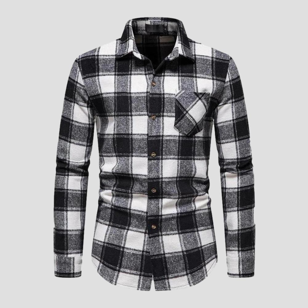 Sky Madrid Flannel Checkered Shirt