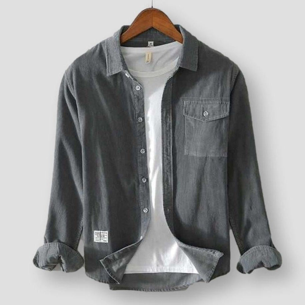 Saint Morris Flannel Pocket Shirt