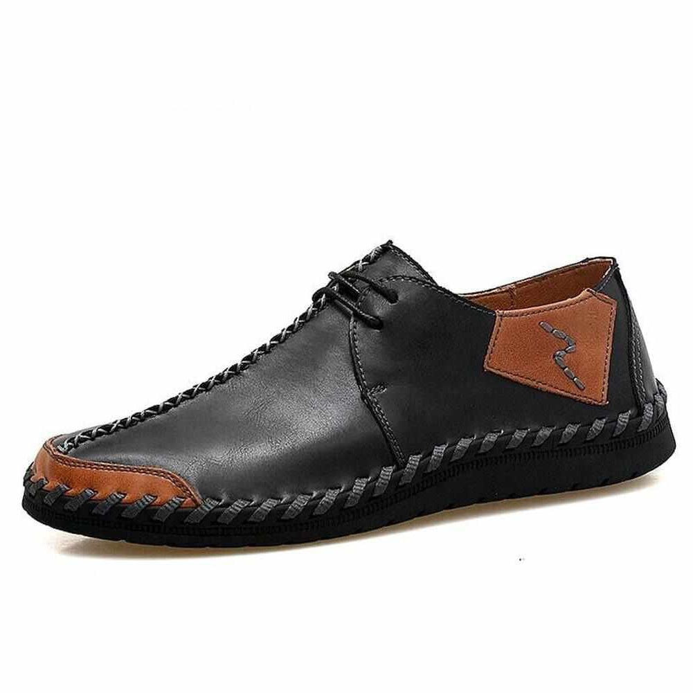 Saint Morris Leather Stitched Shoes