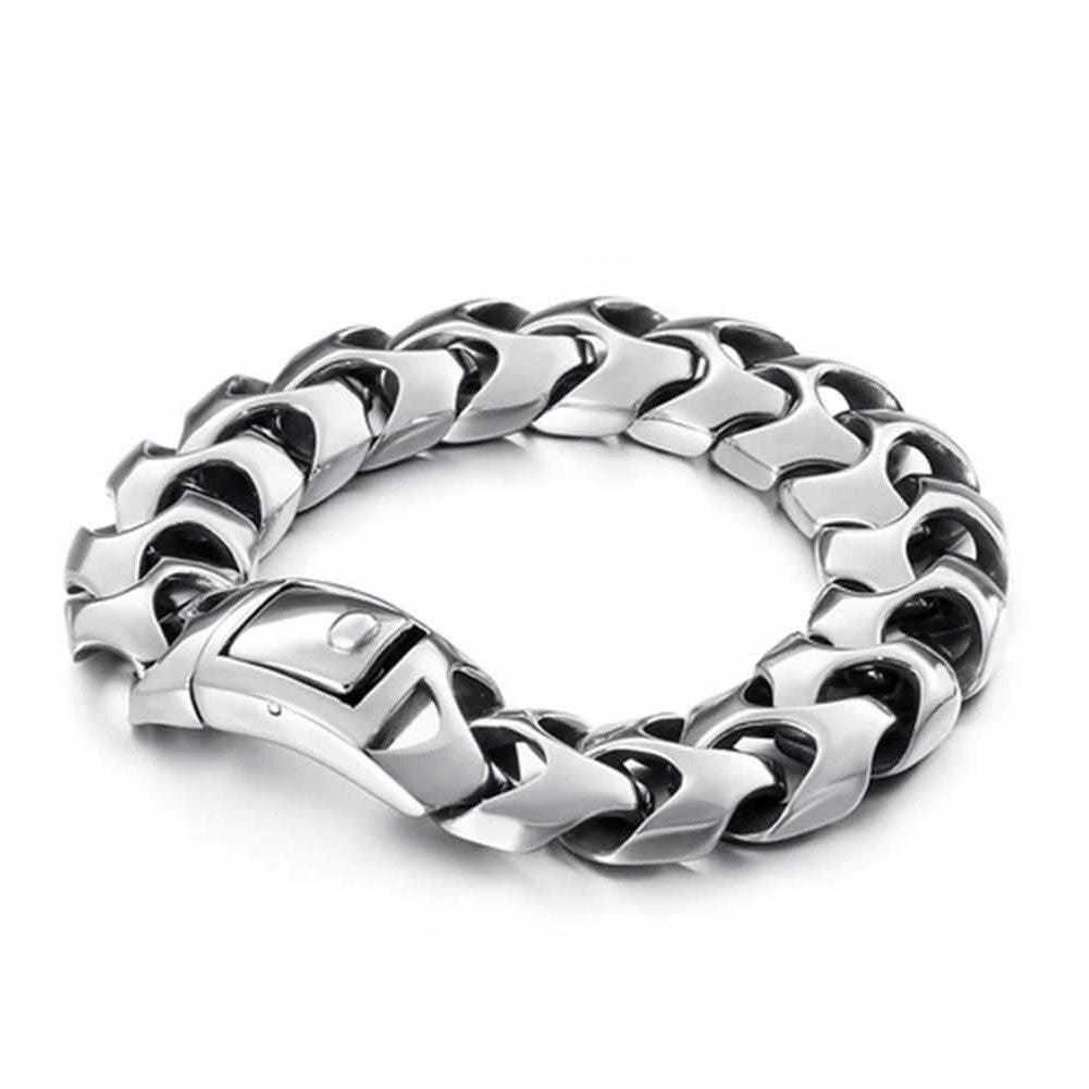 Saint Morris Stainless Steel Chain Bracelet