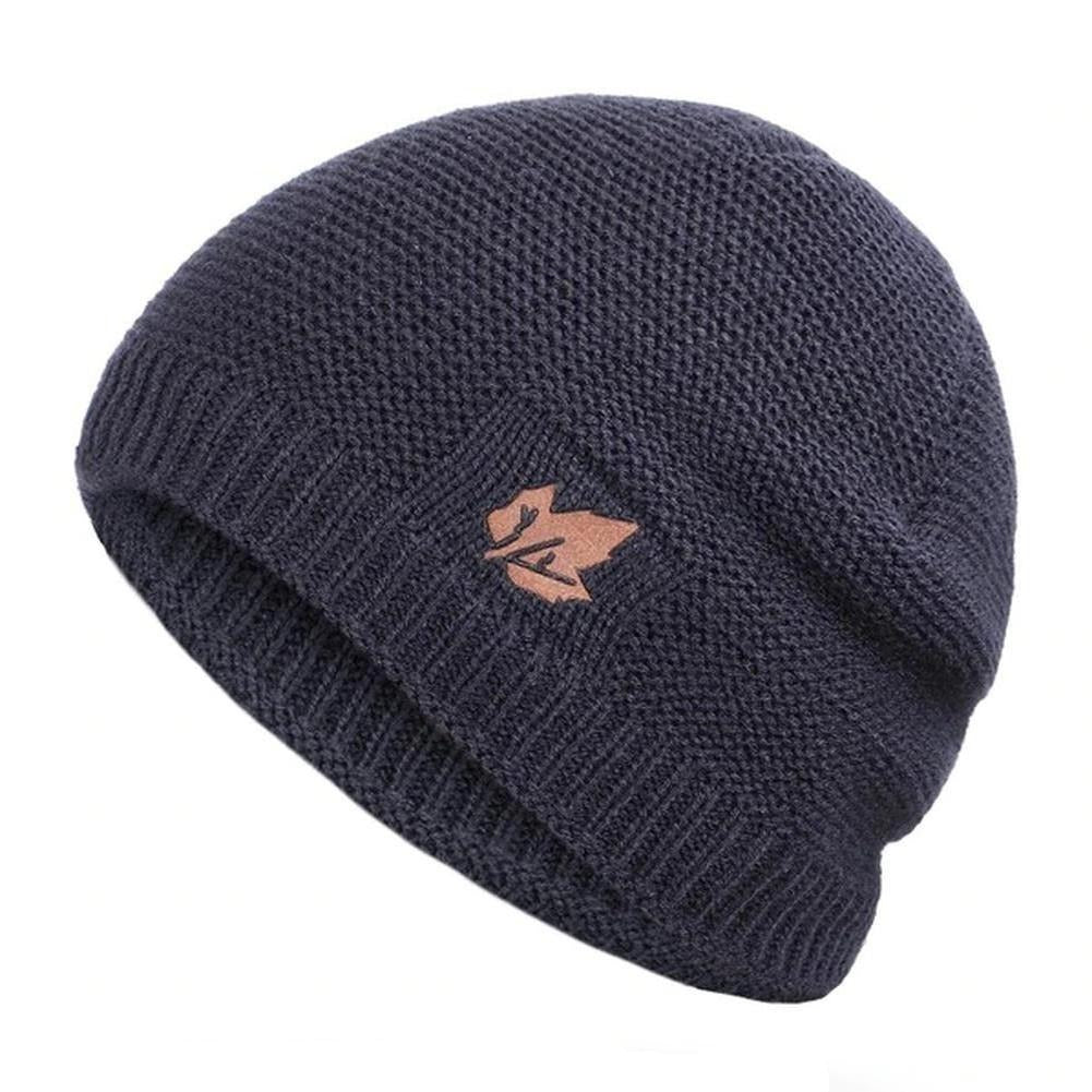 North Royal Knitted Logo Beanie
