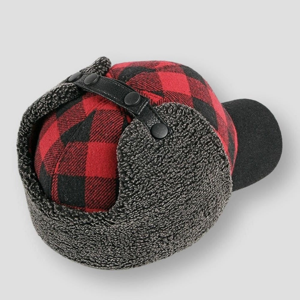 Saint Morris Plaid Trapper Hat
