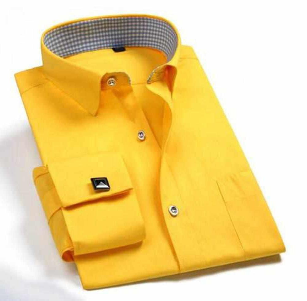 Sky Madrid Cufflink Dress Shirt