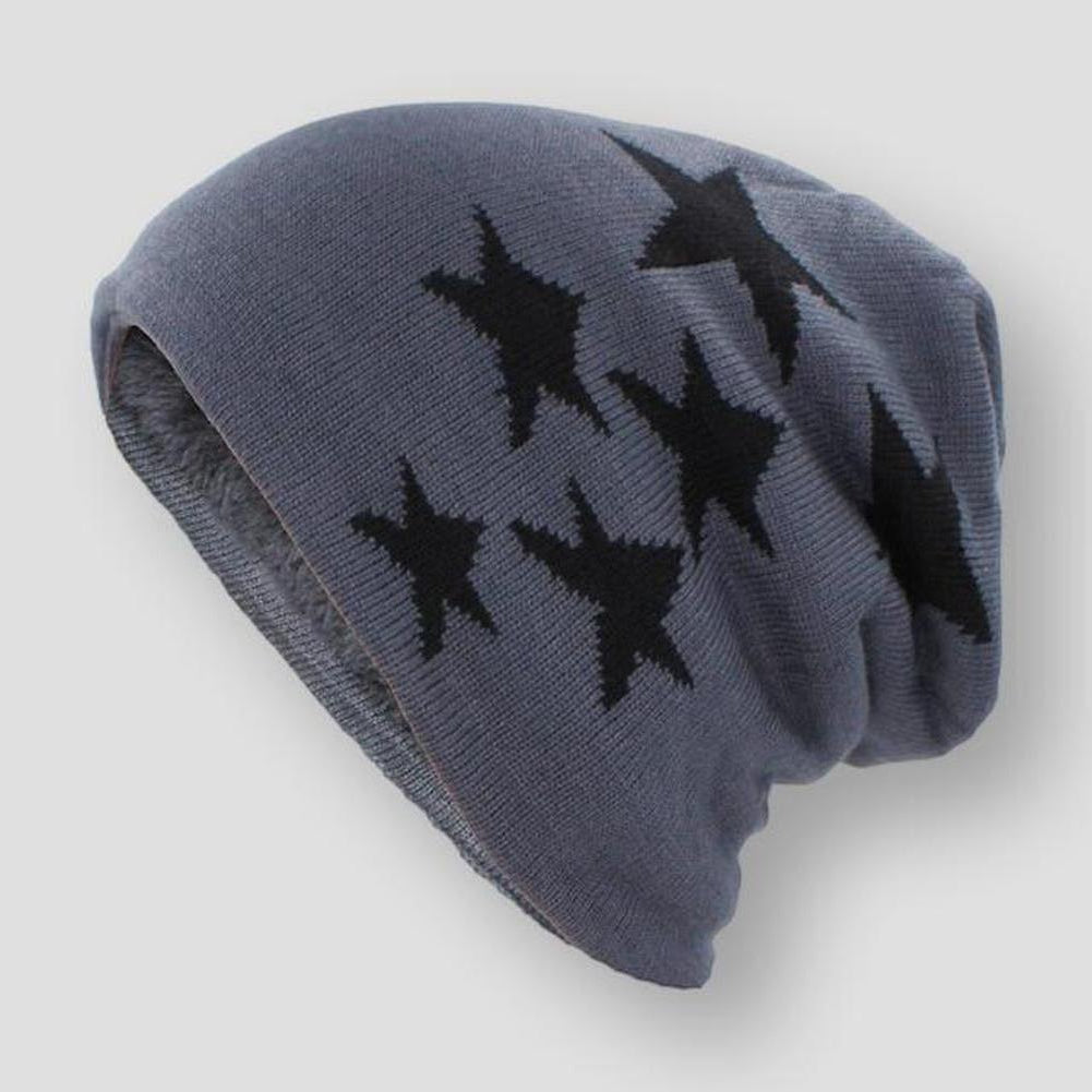 Saint Martin Fluffy Star Beanie