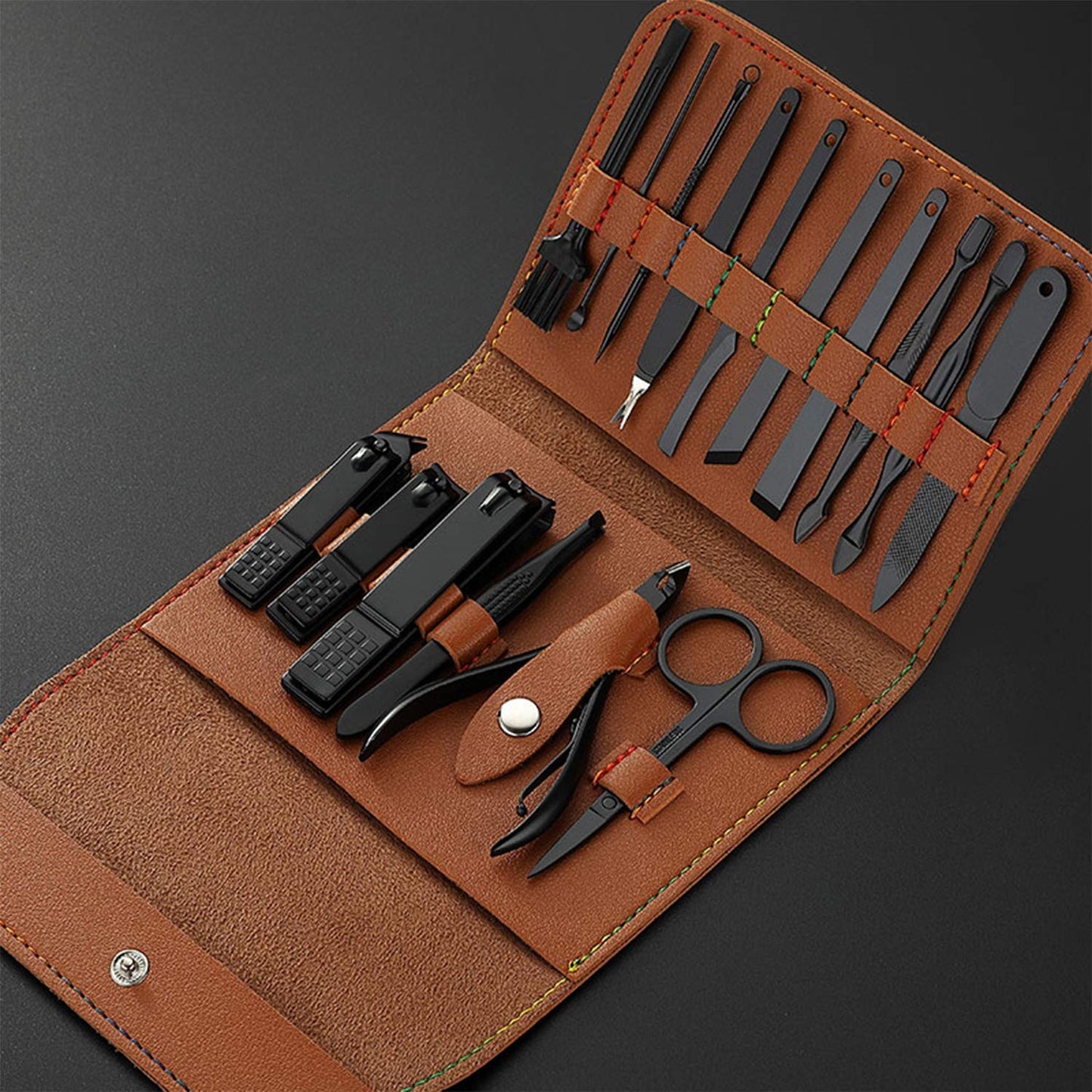 Stainless Steel Executive Grooming Kit