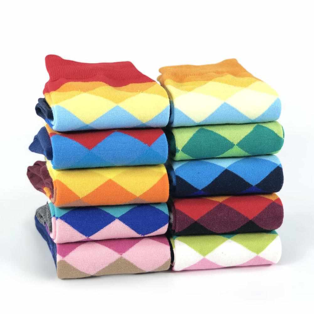 Saint Morris Rainbow Diamond Socks (10)