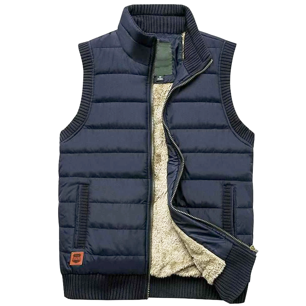 Sky Madrid Fleece Zip-Up Vest