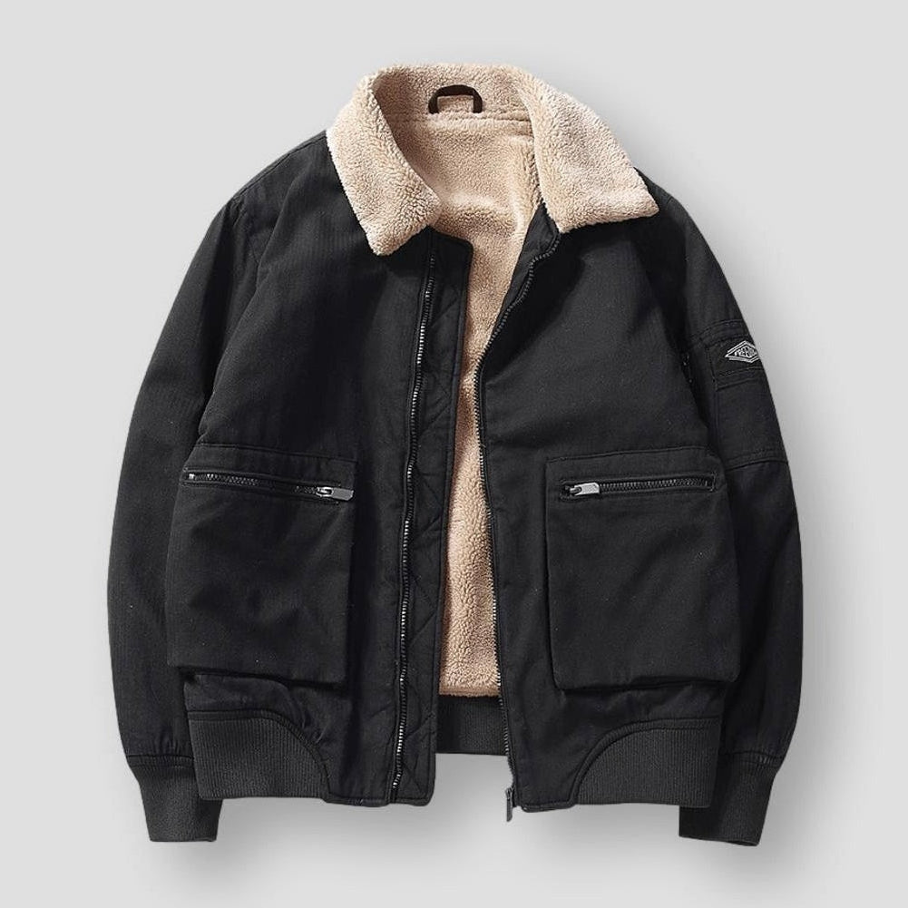 North Royal Fleece Cargo Jacket