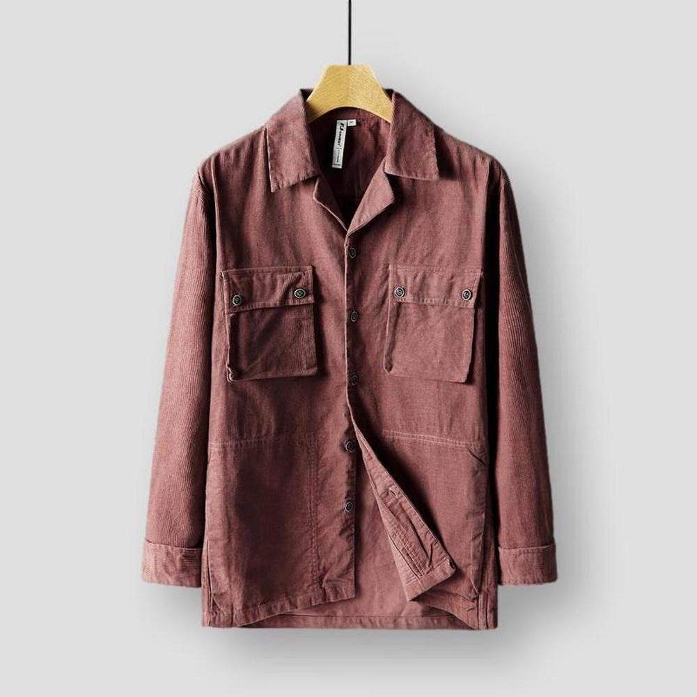 Saint Morris Corduroy Pocket Jacket