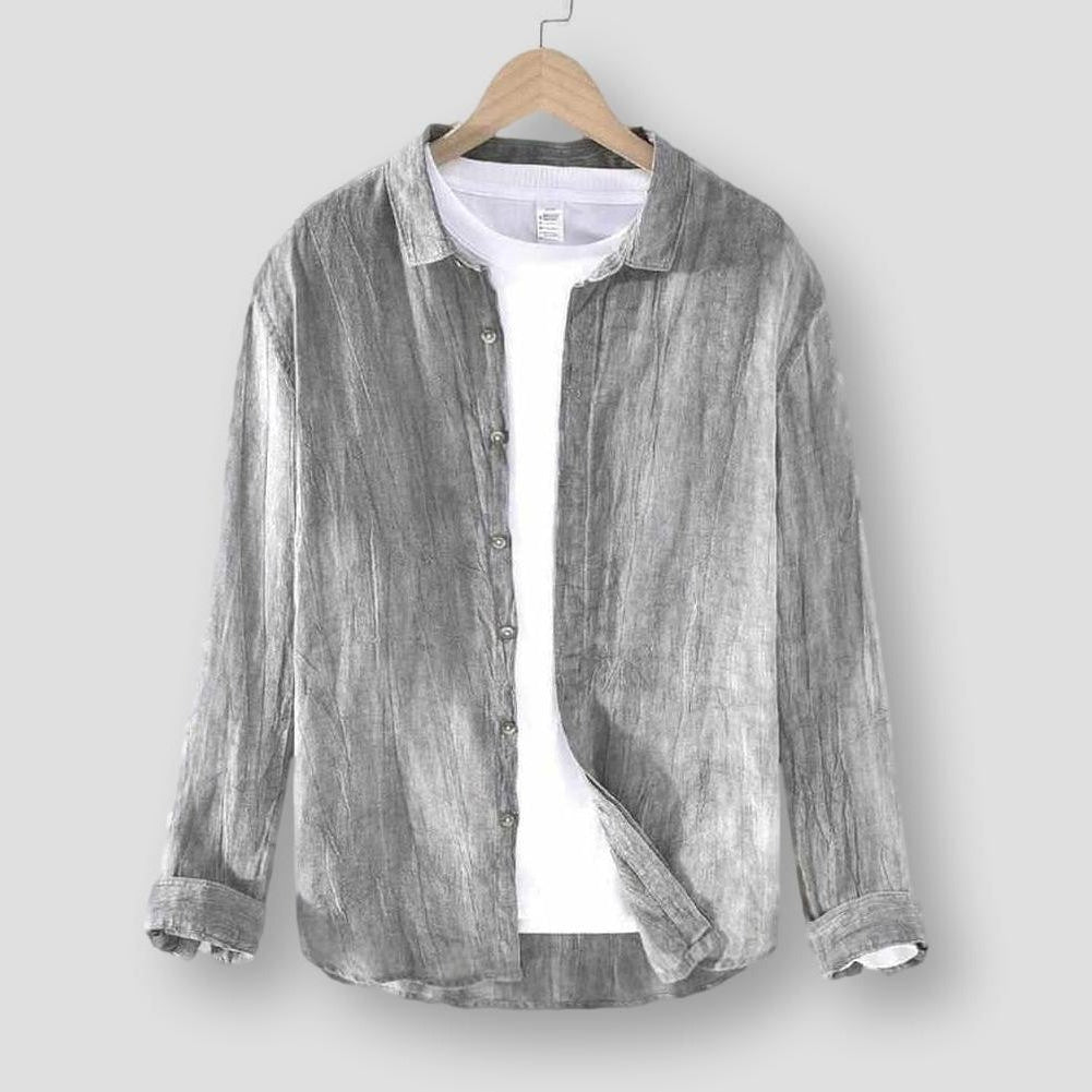 Saint Morris Linen Wrinkled Shirt