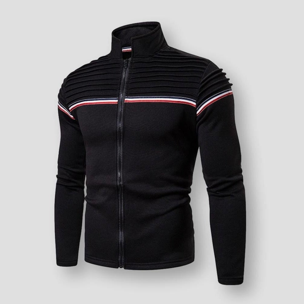 Saint Morris Concord Pleated Cardigan