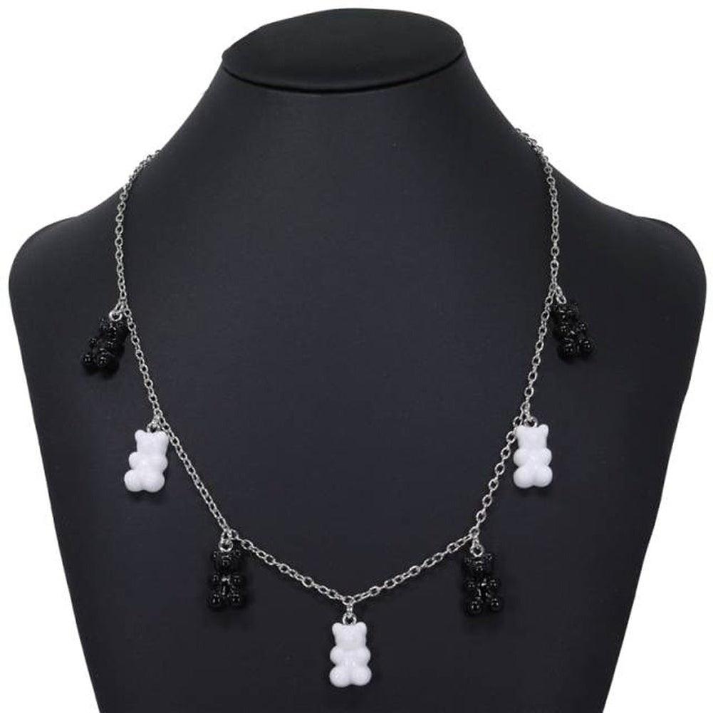 Sky Madrid Teddy Bear Pendant Necklace