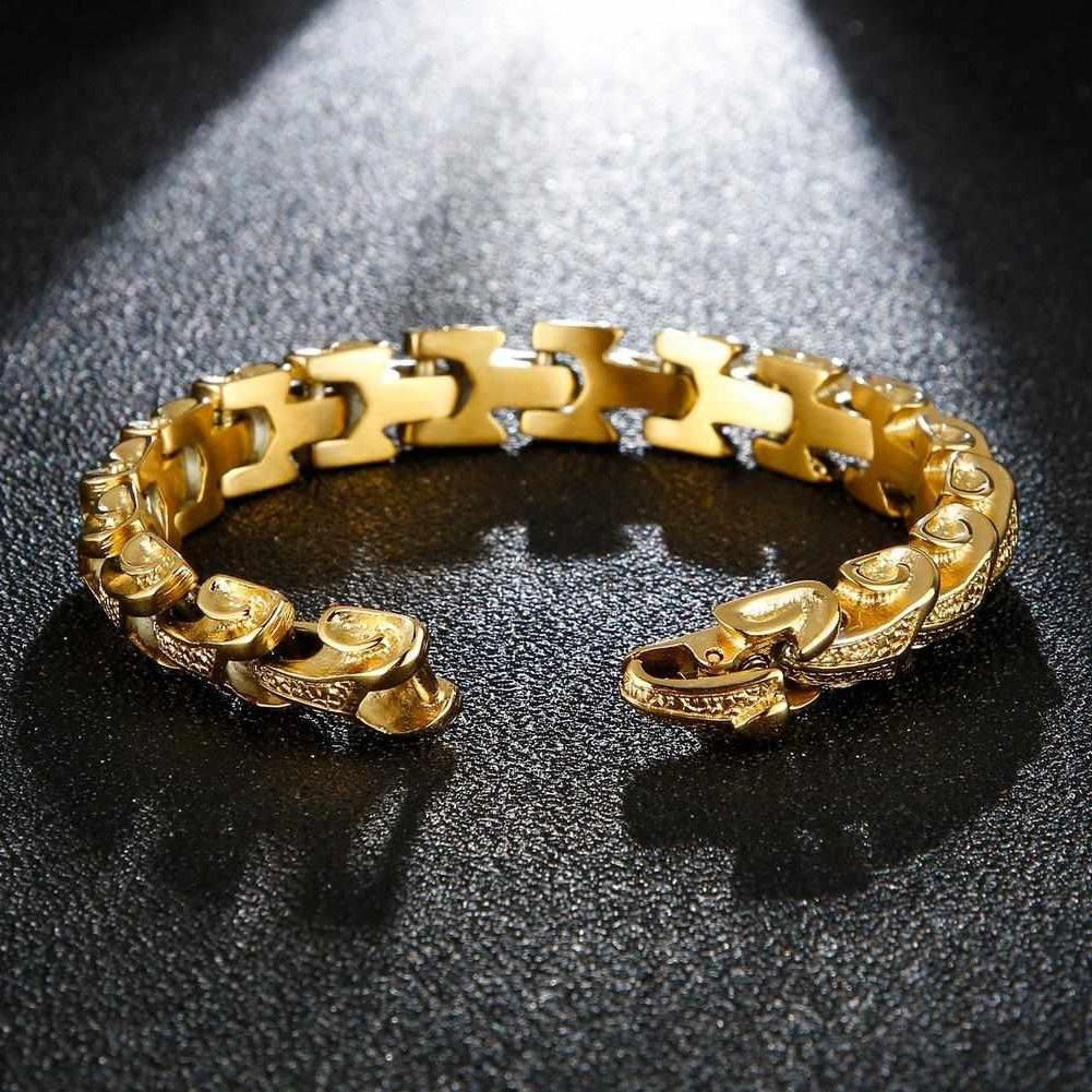 Sky Madrid Stainless Steel Dragon Bracelet