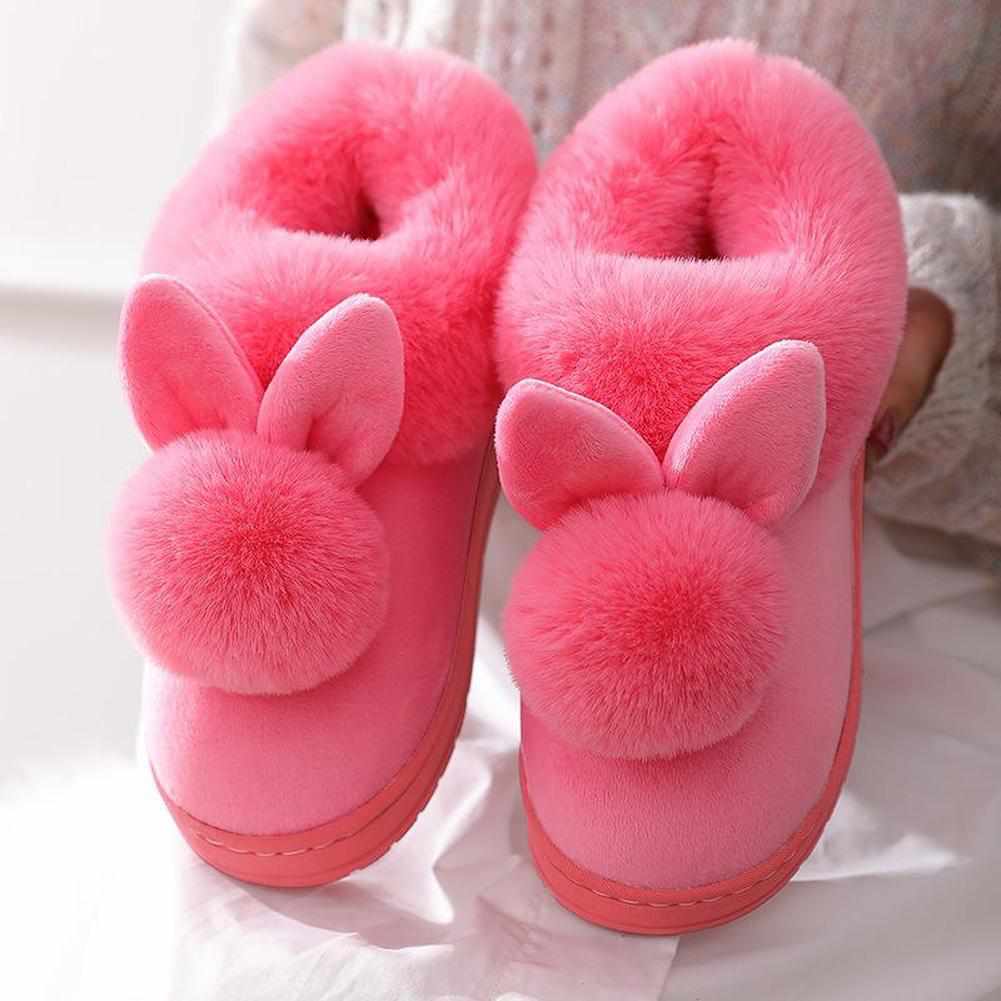 Saint Morris Fluffy Rabbit Slippers