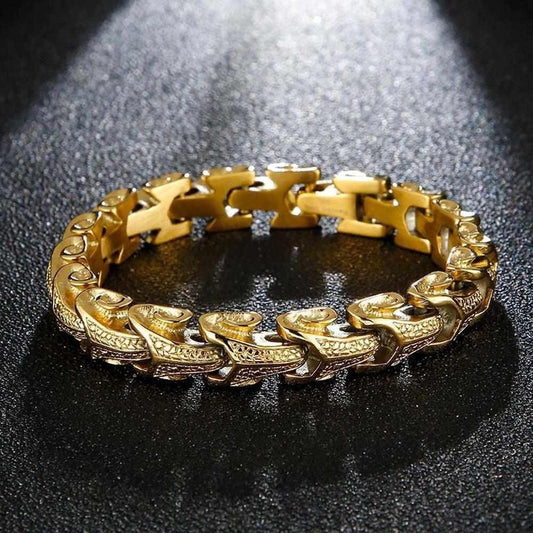 Sky Madrid Stainless Steel Dragon Bracelet