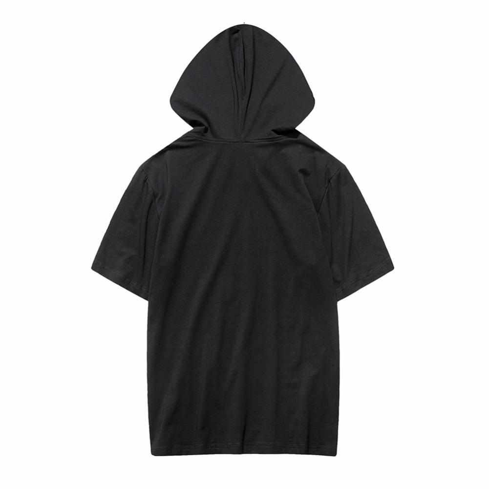 Sky Madrid Casual Hooded T-Shirt