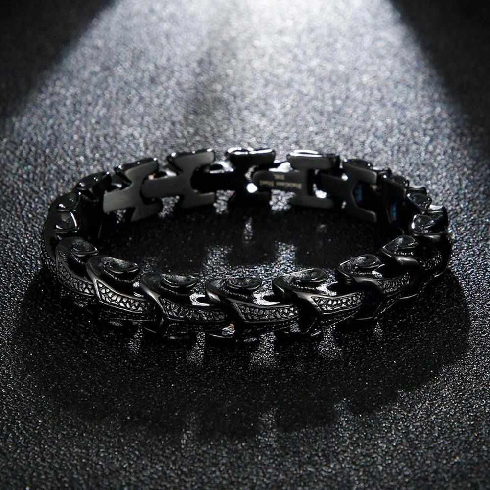 Sky Madrid Stainless Steel Dragon Bracelet